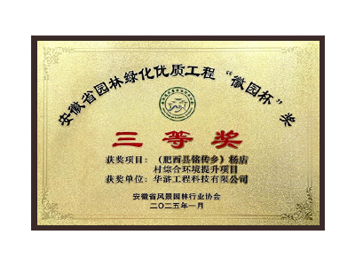 海南藏族自治州荣获2025“徽园杯”奖三等奖